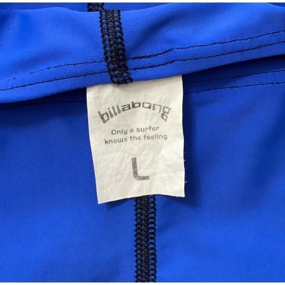 BILL-A-BONG Rash Guard Shirt Large 4-Way Stretch Short Sleeves Swim Surf Gear - Picture 6 of 8